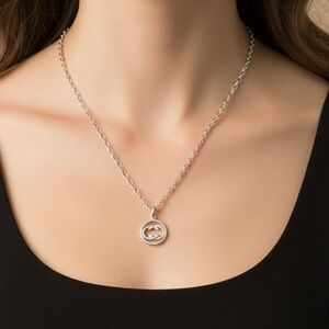 Gucci GG Doppia Pendant Necklace